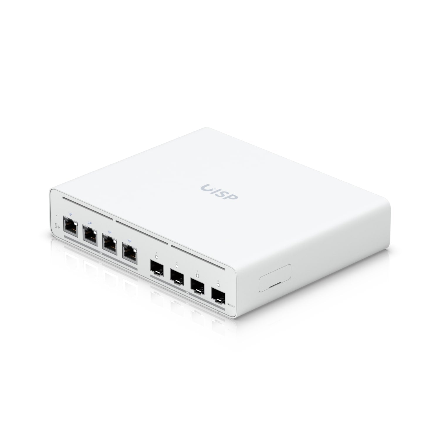 Ubiquiti UISP Switch Plus, 2.5 GbE PoE Switch For ISP Applications, RJ45 Ports, 27V Passive PoE Output, 4 10G SFP+ ports, Ubiquiti UISP Switch Plus, 2.5 GbE PoE Switch For ISP Applications, RJ45 Ports, 27V Passive PoE Output, 4 10G SFP+ ports,